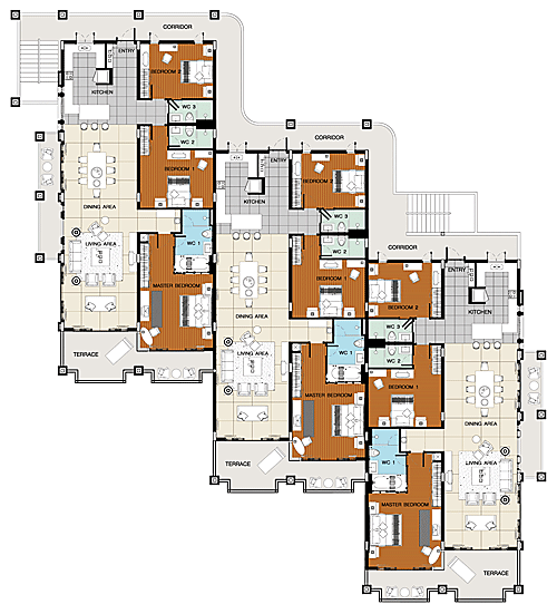 Clubhouse Floor Plans. Ground Floor Plan