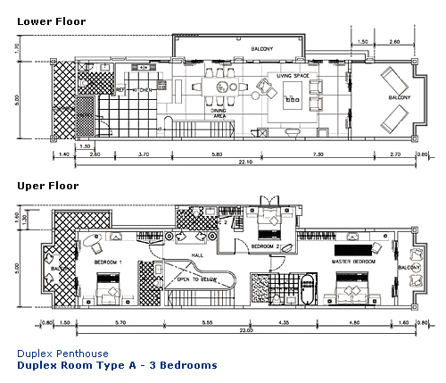 Duplex Penthouse Type A