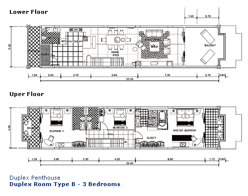 Duplex Penthouse Type B