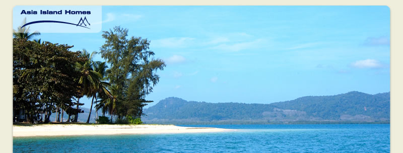 A near by island in Phang Nga Bay