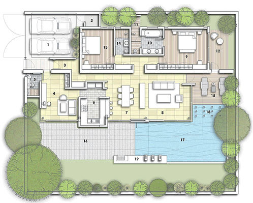 Modern Floor Plans For New Homes | Modern House