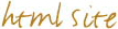 html Site